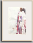 David Dewey   "Robed Figure"   2003   15"x9&frac12;" 
